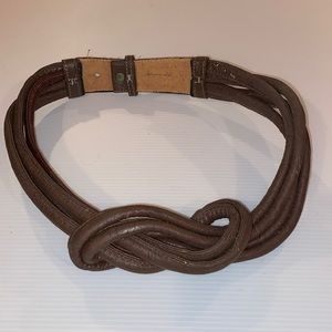 Artigiano Ltd. Knotted Leather Belt